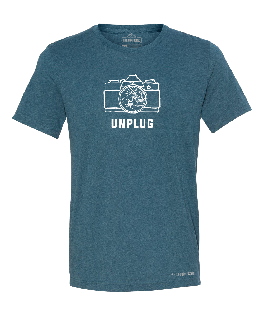 Camera Mountain Lens Premium Triblend T-Shirt