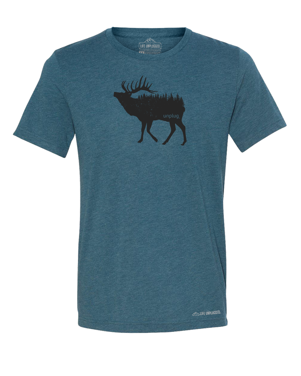 Elk In The Trees Premium Triblend T-Shirt - Life Unplugged