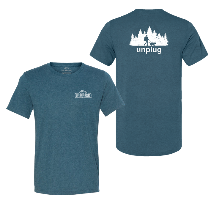 Dog Walks in the Woods Triblend T-Shirt