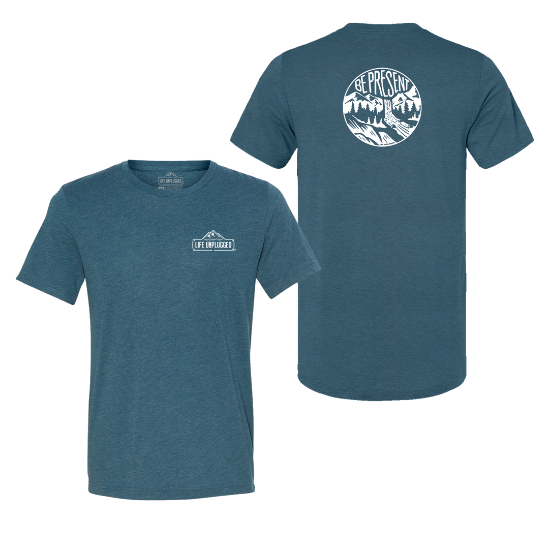 Be Present Waterfall Triblend T-Shirt