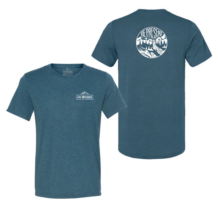 Be Present Waterfall Triblend T-Shirt