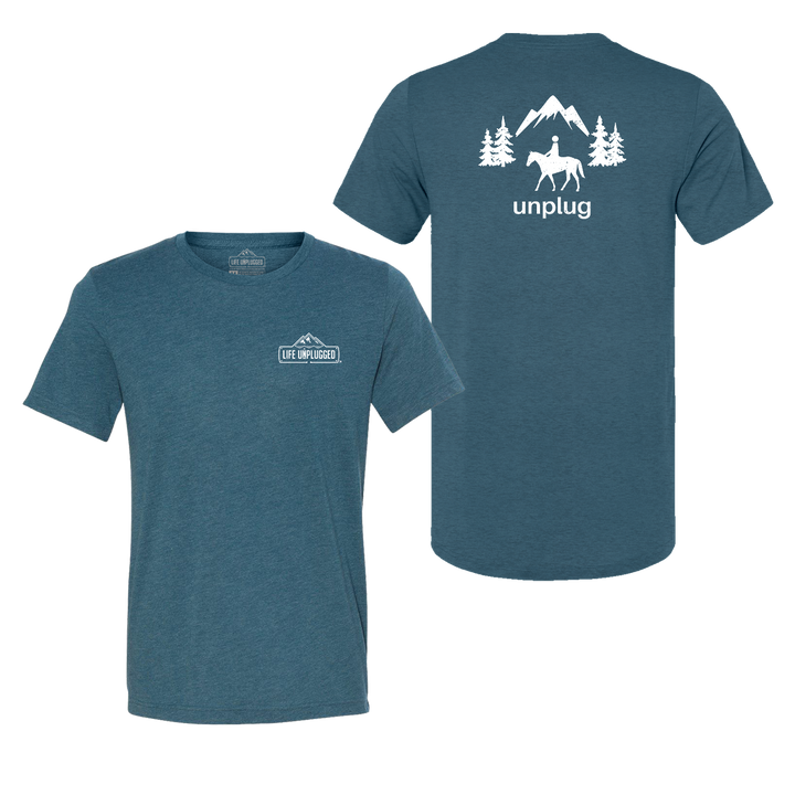 Horseback Riding Triblend T-Shirt