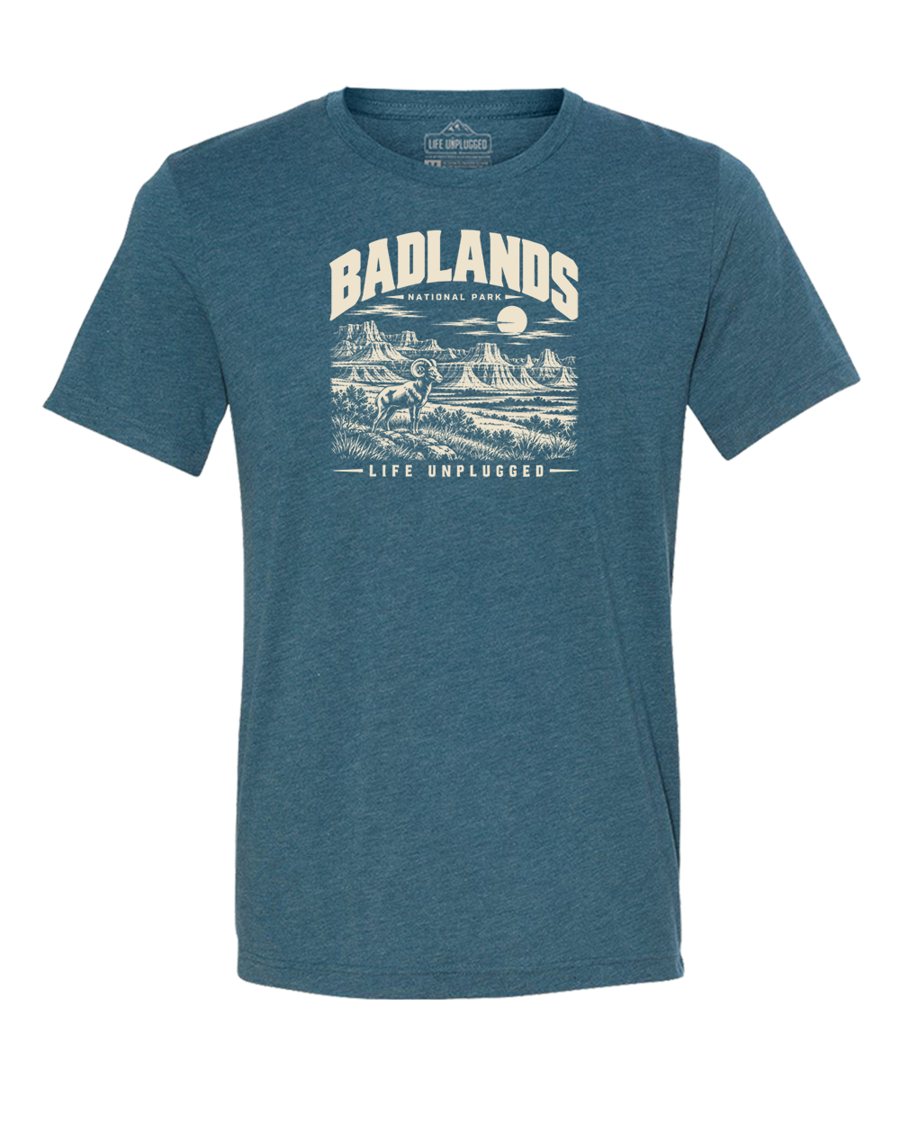 BADLANDS NATIONAL PARK Triblend T-Shirt