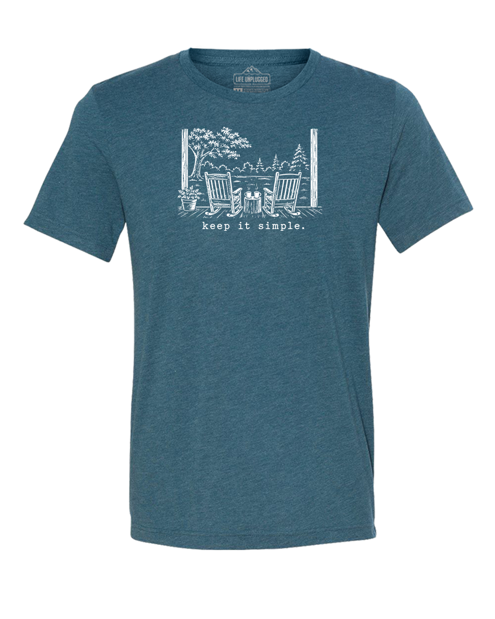 KEEP IT SIMPLE. Triblend T-Shirt