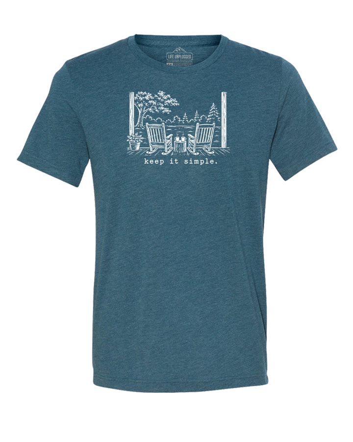 KEEP IT SIMPLE. Triblend T-Shirt