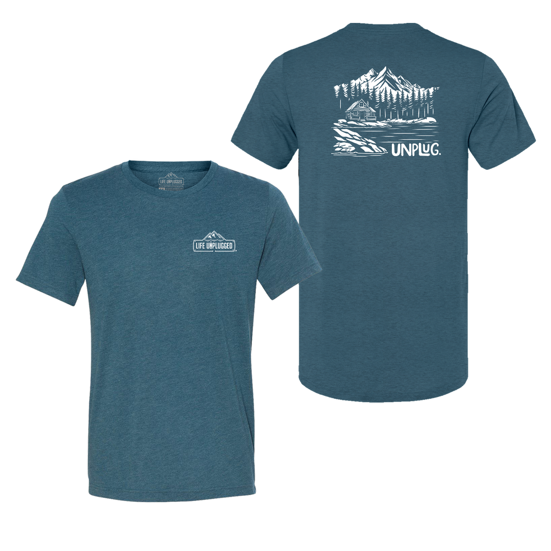 Cabin In the woods Triblend T-Shirt