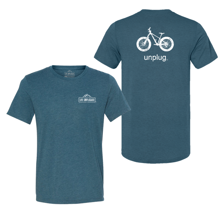 Fat Tire Bike Triblend T-Shirt
