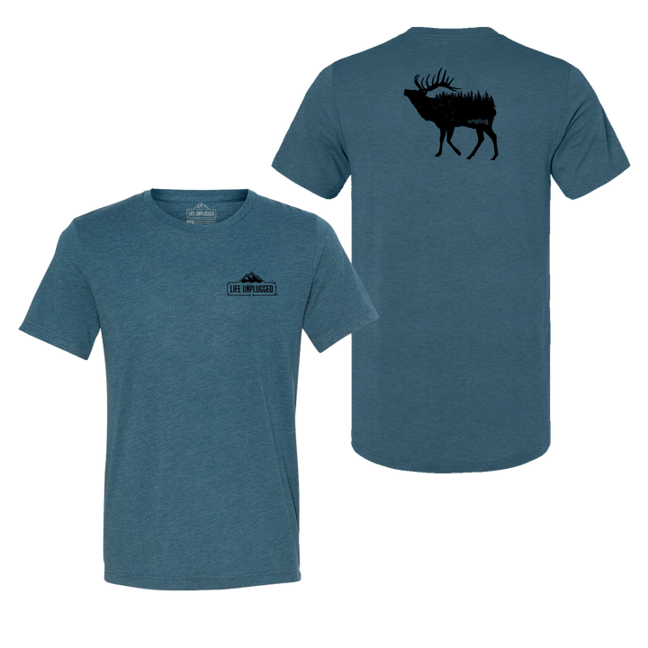 Elk In The Trees Triblend T-Shirt