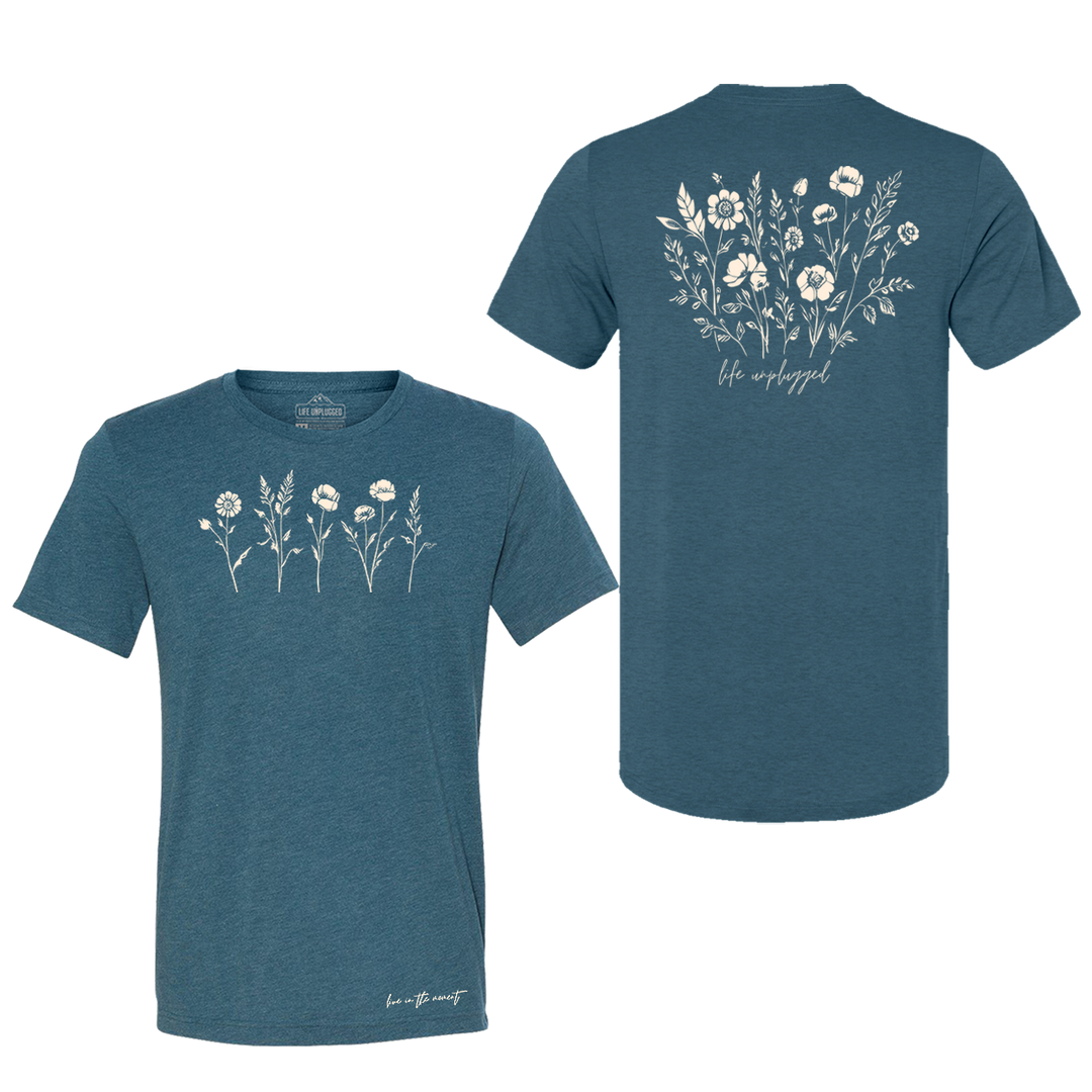 Live in the Moment Wildflower Triblend T-Shirt
