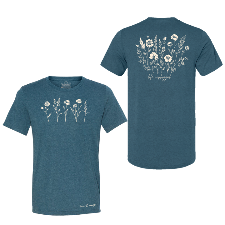 Live in the Moment Wildflower Triblend T-Shirt