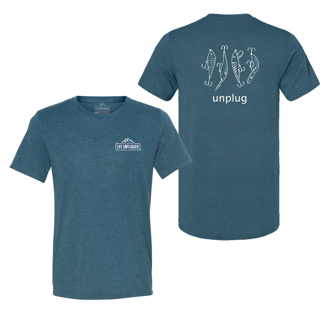 Fishing Lures Triblend T-Shirt