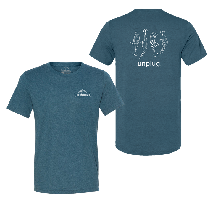 Fishing Lures Triblend T-Shirt