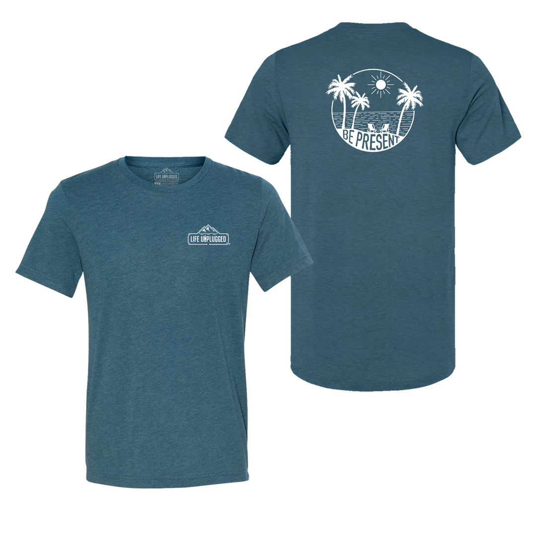 Be Present Beach Triblend T-Shirt