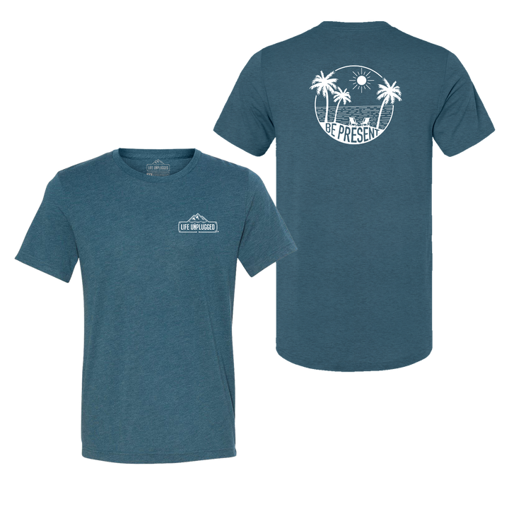Be Present Beach Triblend T-Shirt