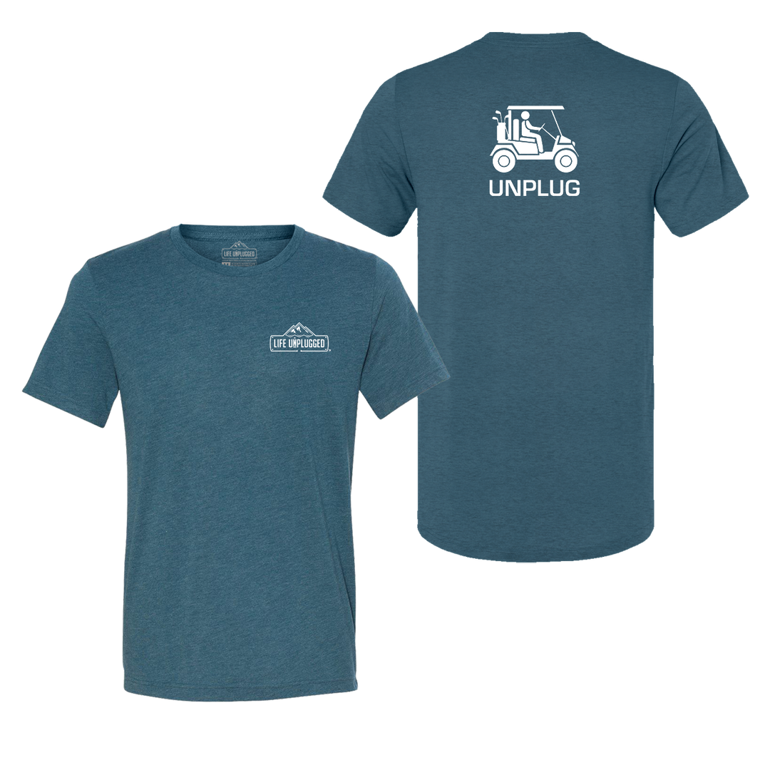 Golf Cart Triblend T-Shirt