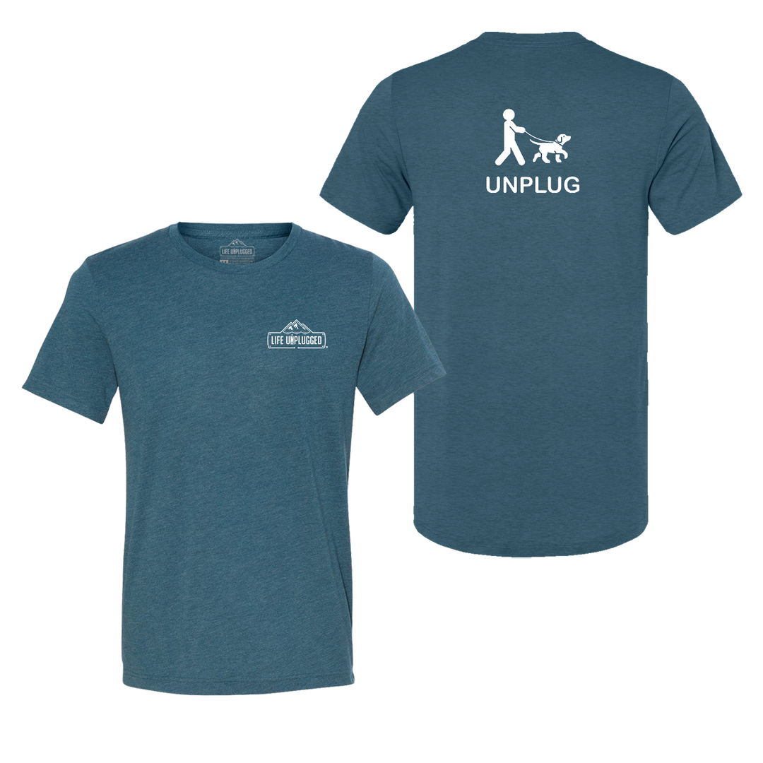 Dog Walking Triblend T-Shirt