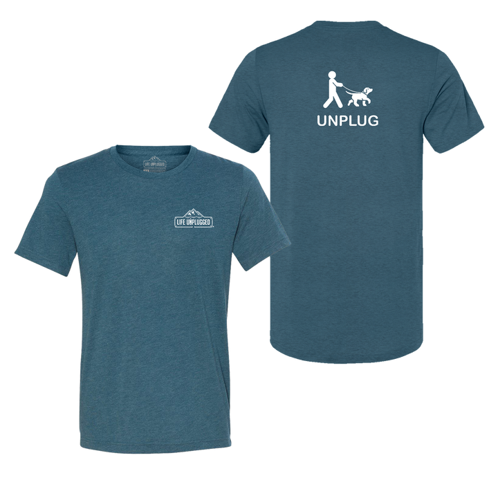 Dog Walking Triblend T-Shirt