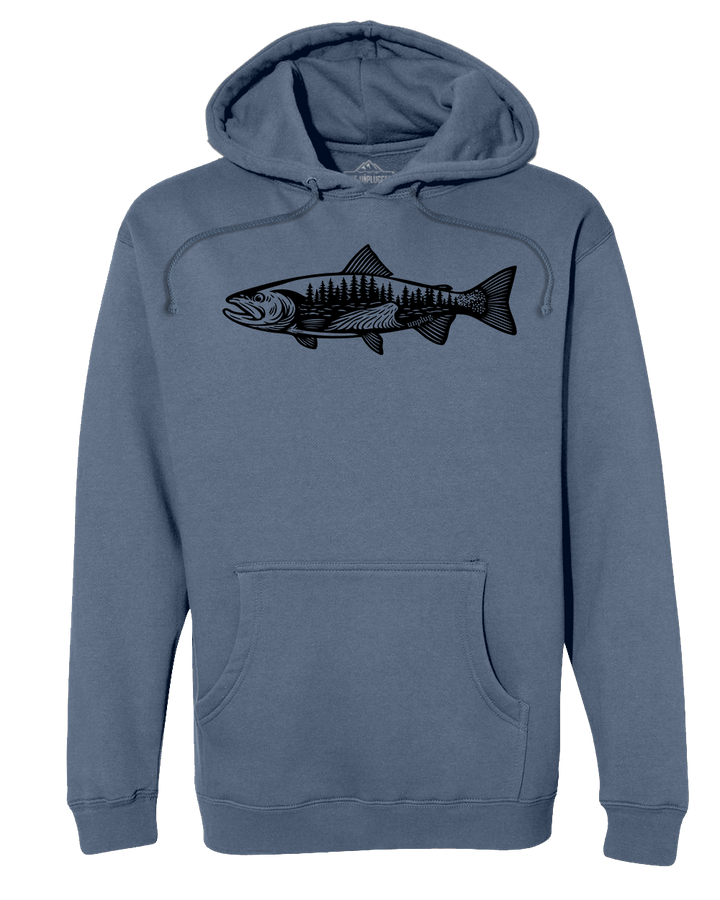 WOODLAND TROUT Heavyweight Hoodie