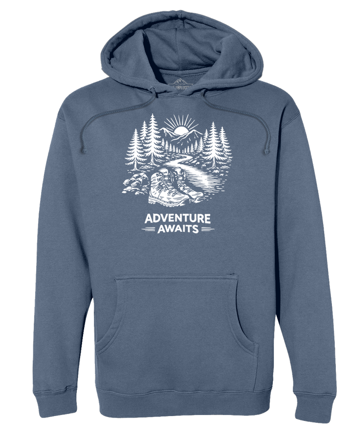ADVENTURE AWAITS Heavyweight Hoodie