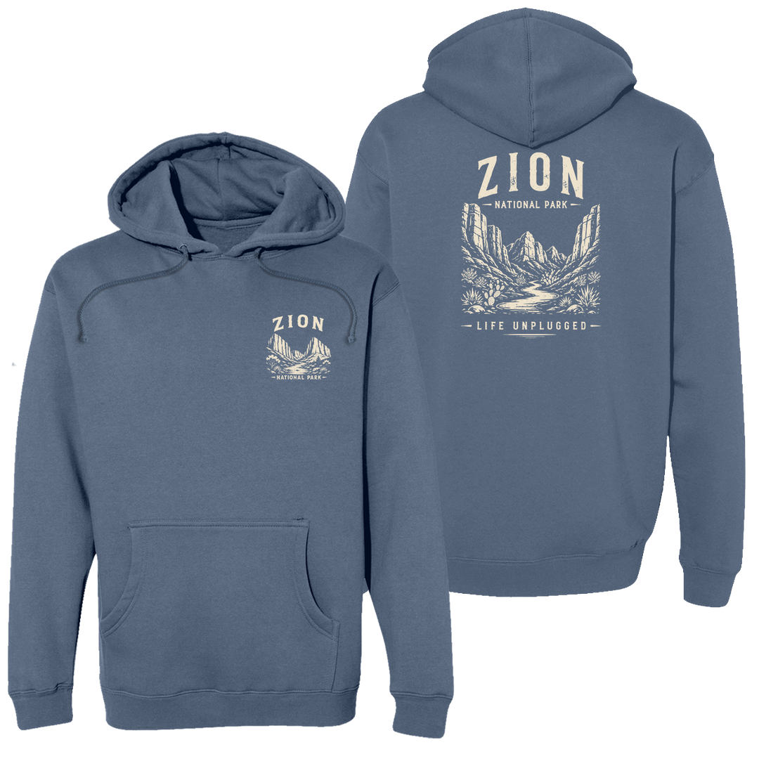 ZION NATIONAL PARK Heavyweight Hoodie