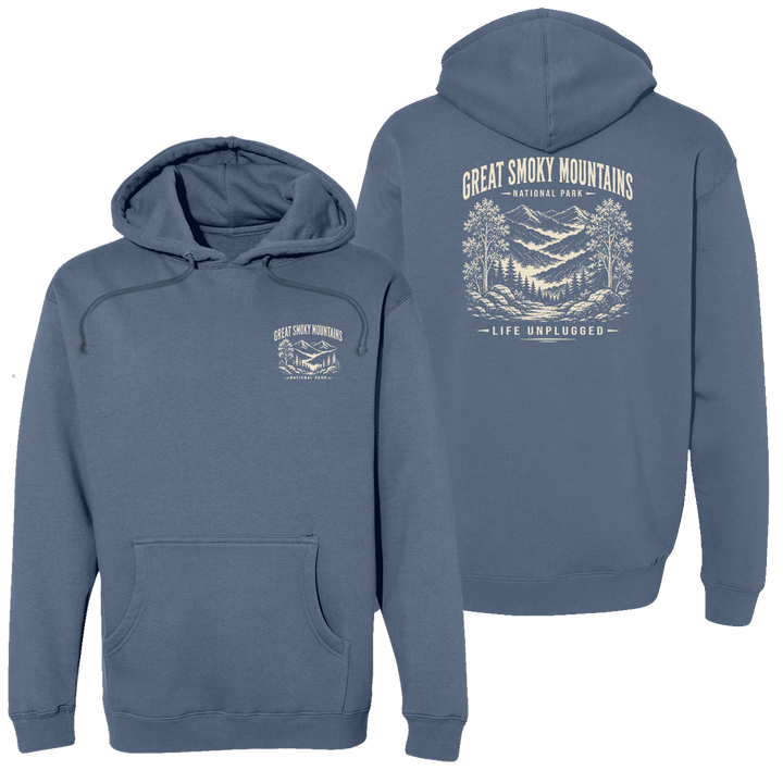 GREAT SMOKY MOUNTAINS NATIONAL PARK Heavyweight Hoodie