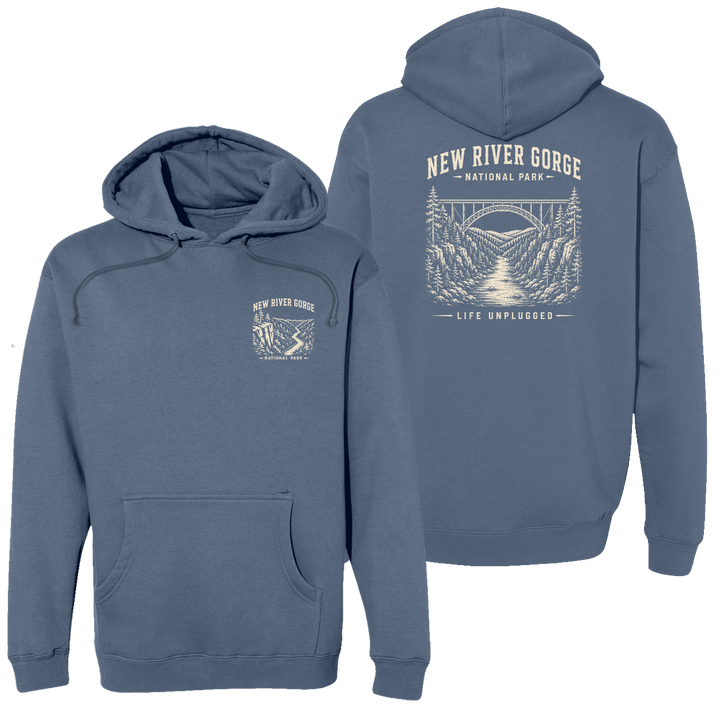 NEW RIVER GORGE NATIONAL PARK Heavyweight Hoodie