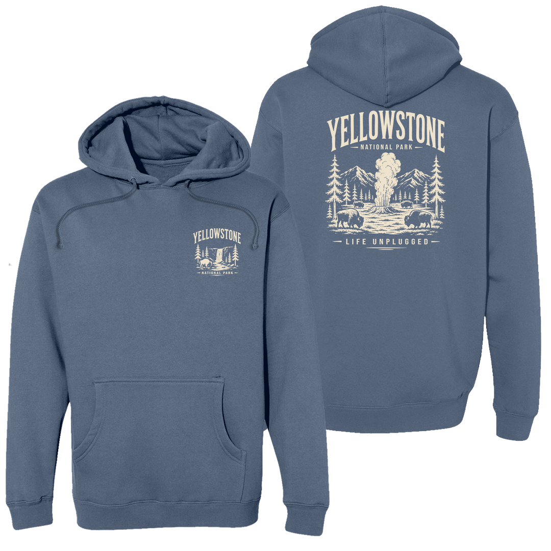YELLOWSTONE NATIONAL PARK Heavyweight Hoodie