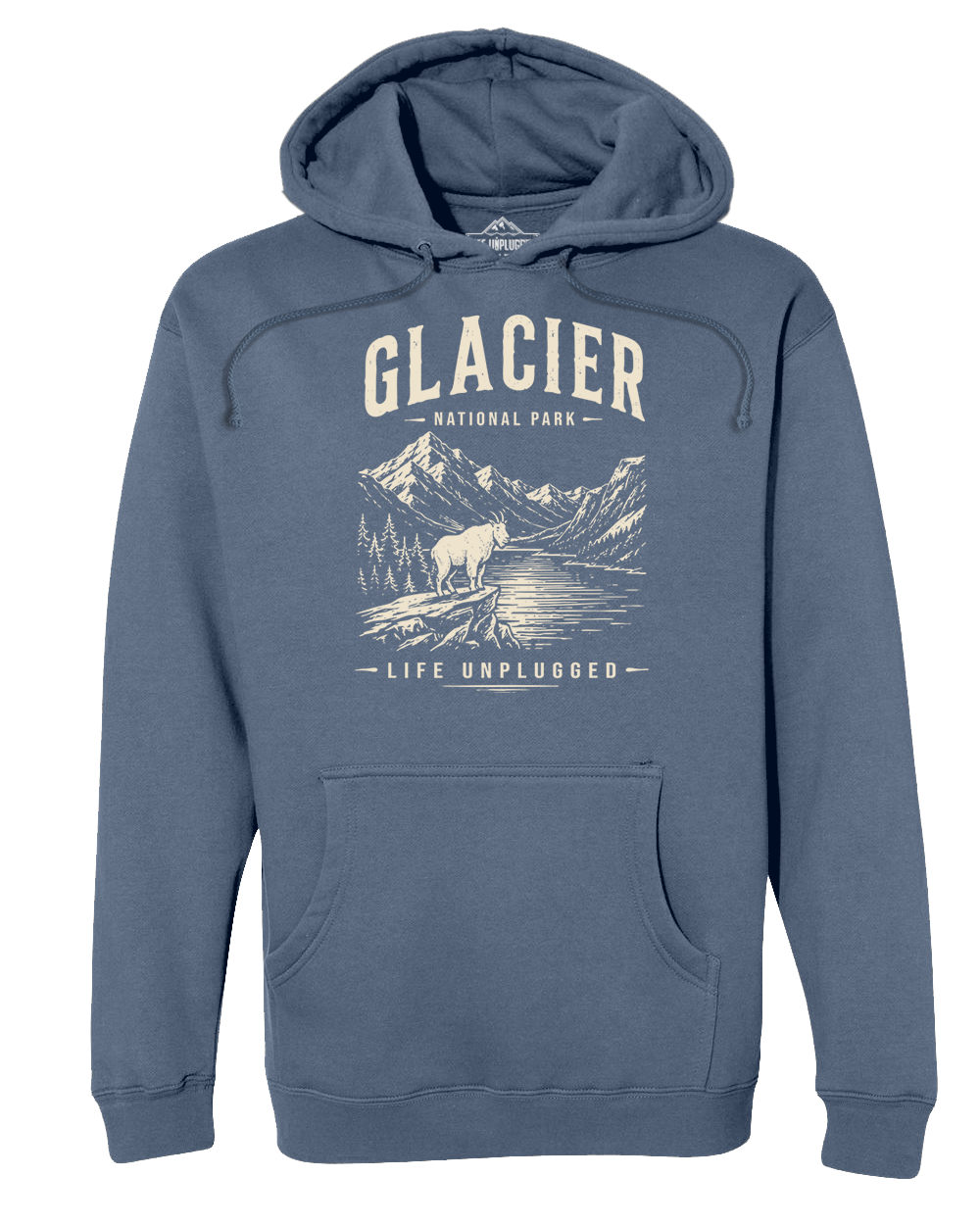 GLACIER NATIONAL PARK Heavyweight Hoodie