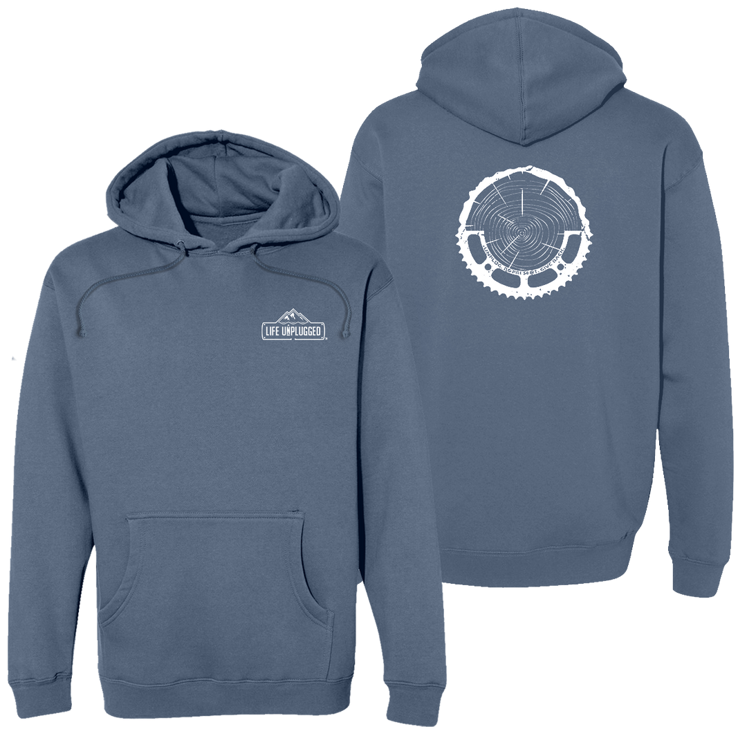 Tree Rings Chainring Heavyweight Hoodie