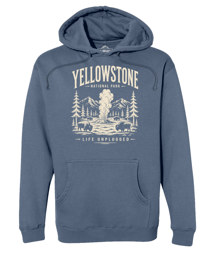 YELLOWSTONE NATIONAL PARK Heavyweight Hoodie