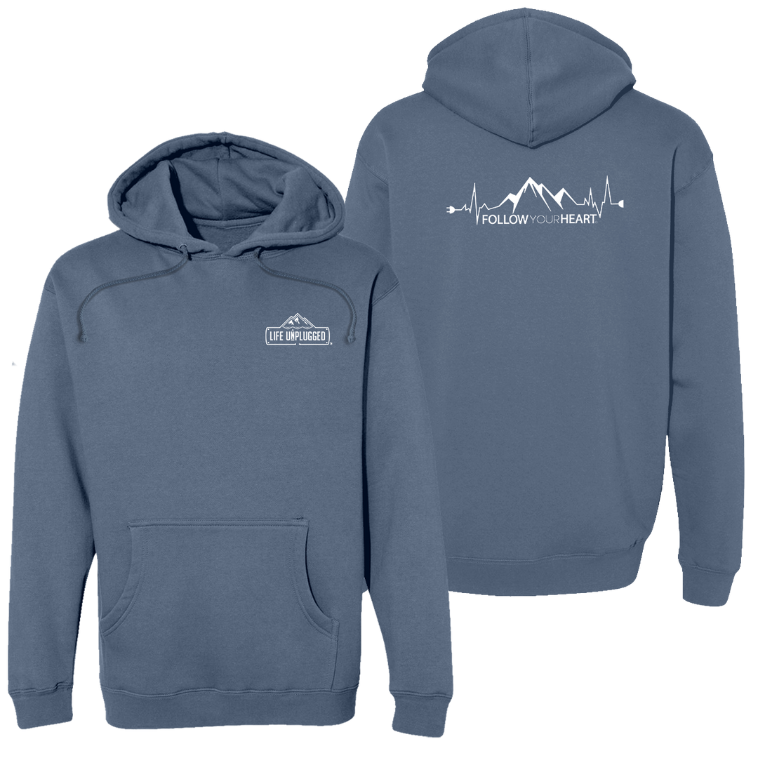 Follow Your Heart Heavyweight Hoodie