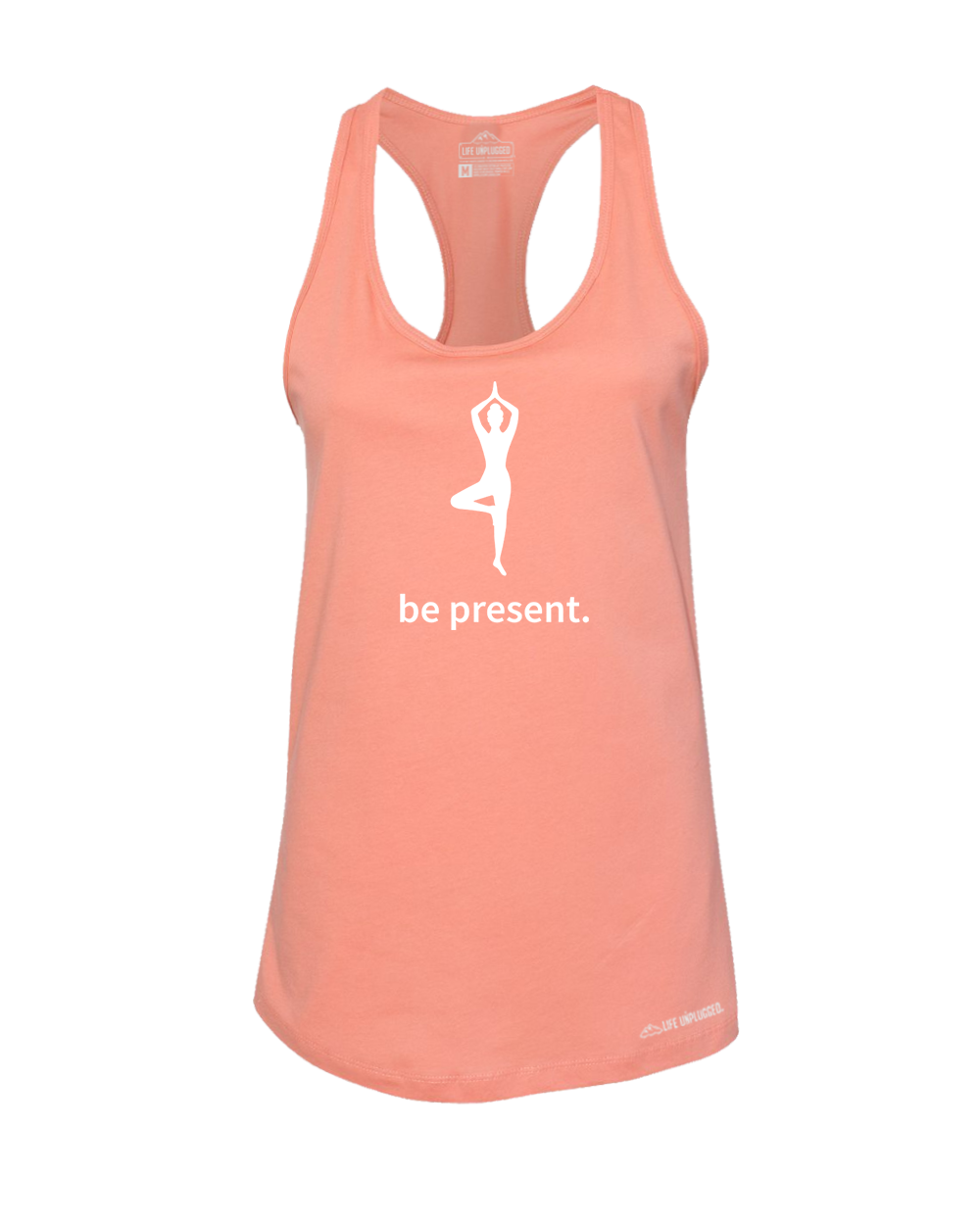 Yoga Premium Women's Relaxed Fit Racerback Tank Top - Life Unplugged