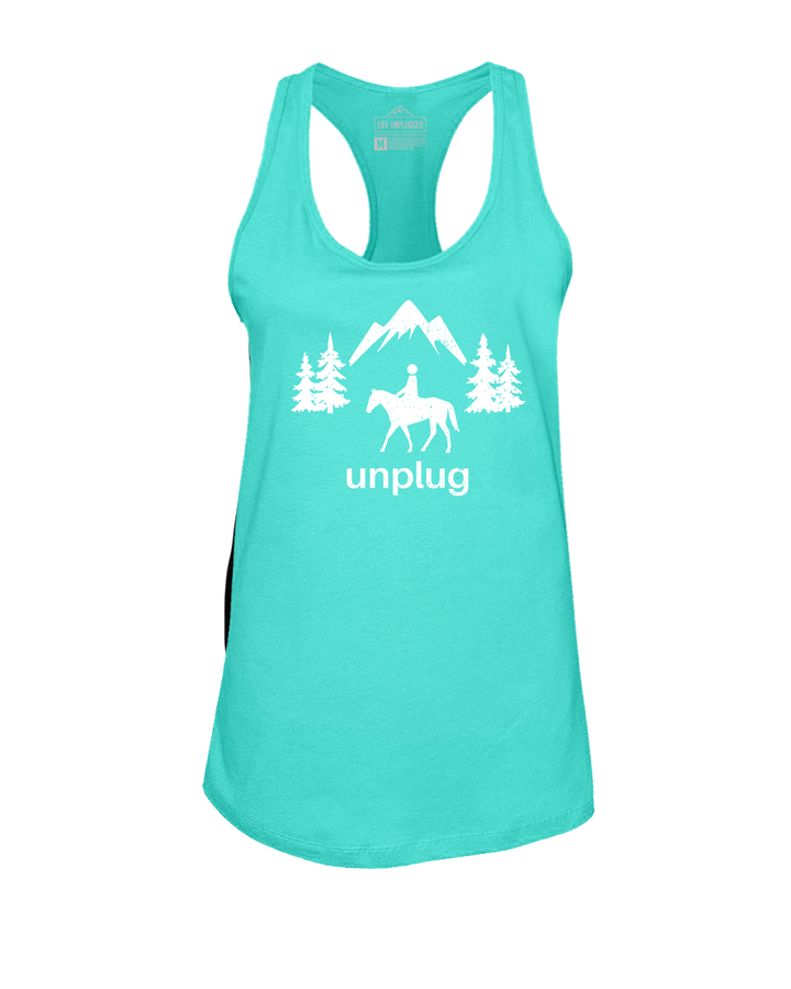 Horseback Riding Women's Racerback Tank Top