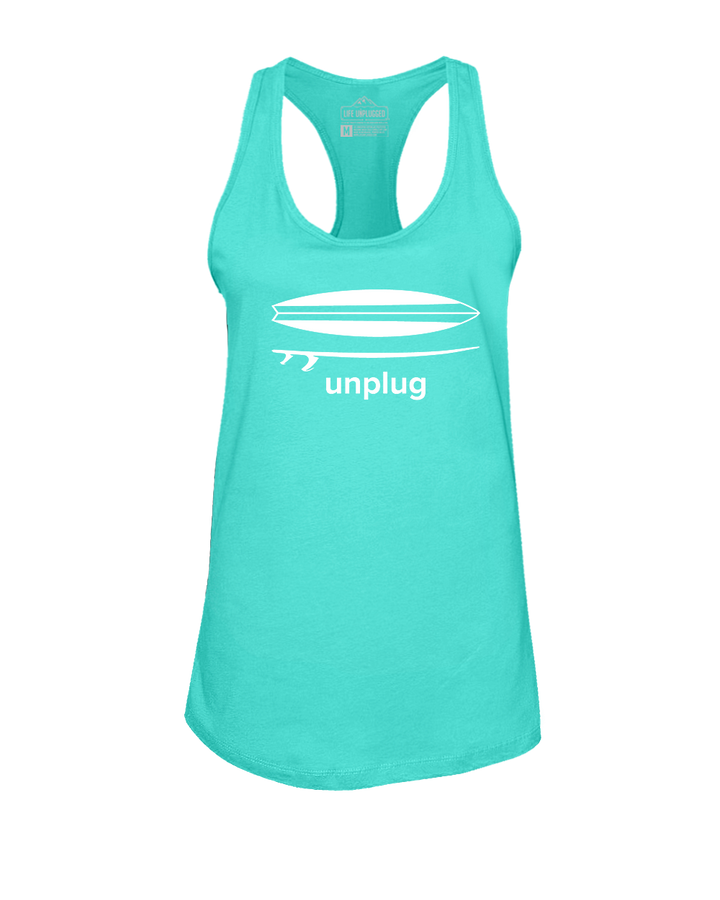 Surfing Women's Racerback Tank Top