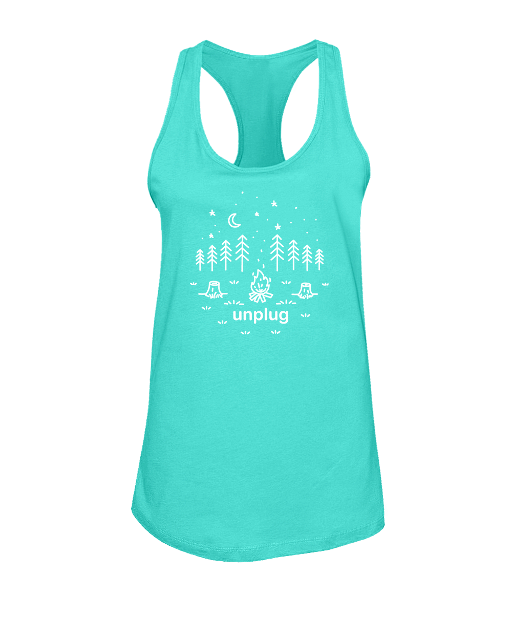 Stargazing Women's Racerback Tank Top