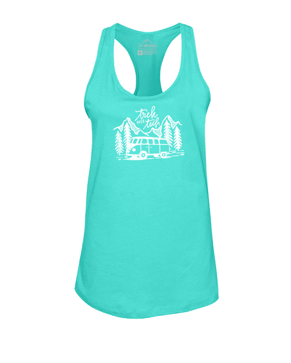 TREK OVER TECH Women's Racerback Tank Top
