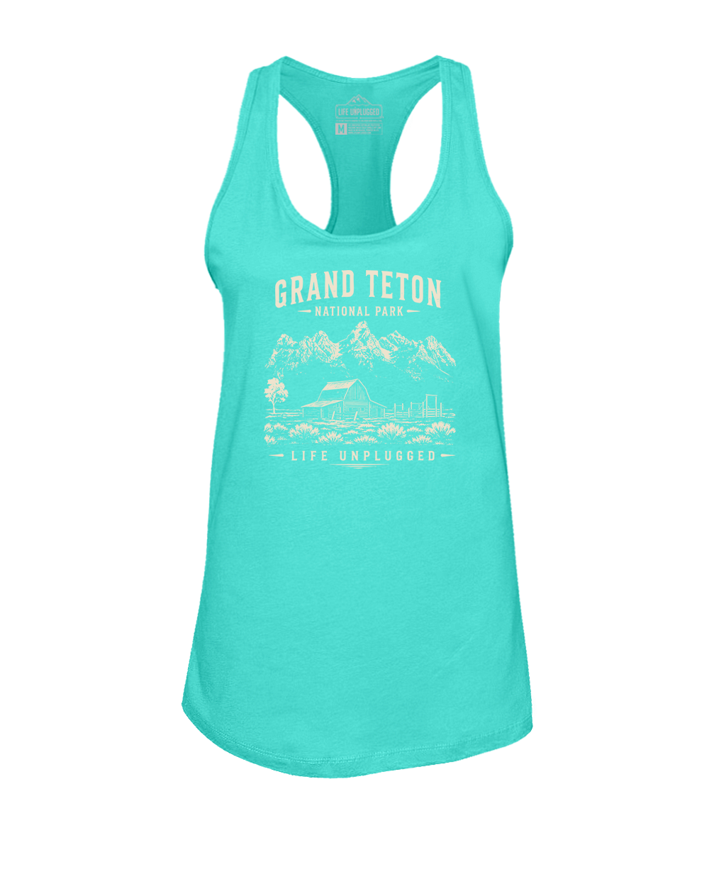 GRAND TETON NATIONAL PARK Women's Racerback Tank Top