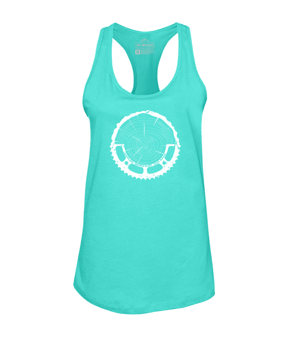 Tree Rings Chainring Women's Racerback Tank Top