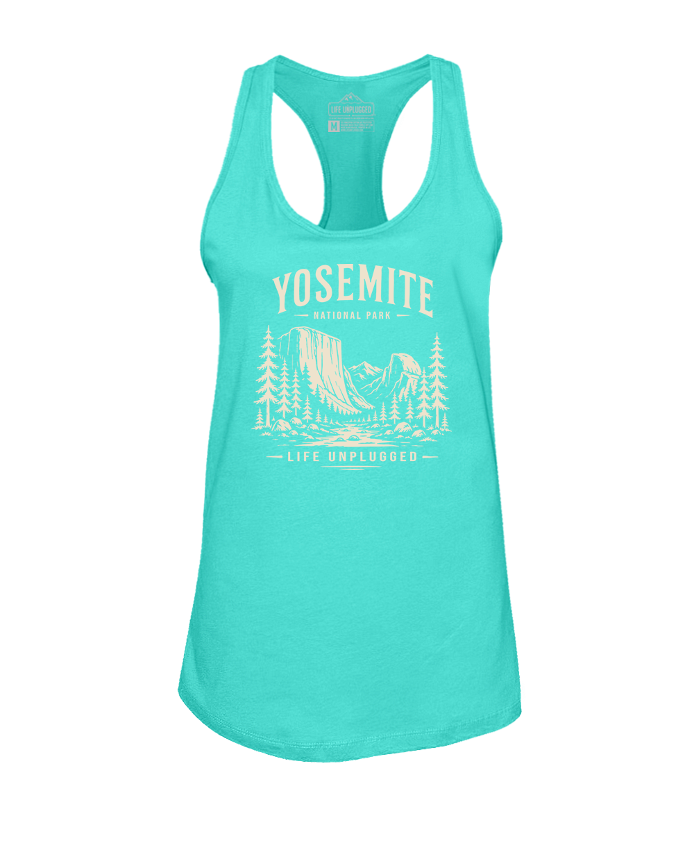 YOSEMITE NATIONAL PARK Women's Racerback Tank Top
