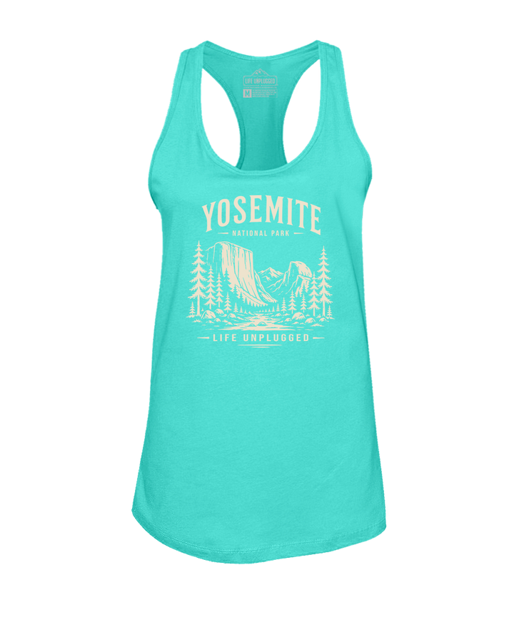 YOSEMITE NATIONAL PARK Women's Racerback Tank Top