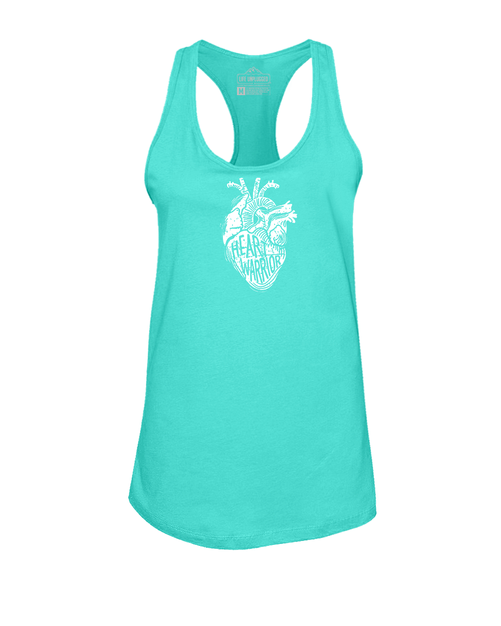 HEART WARRIOR Women's Racerback Tank Top