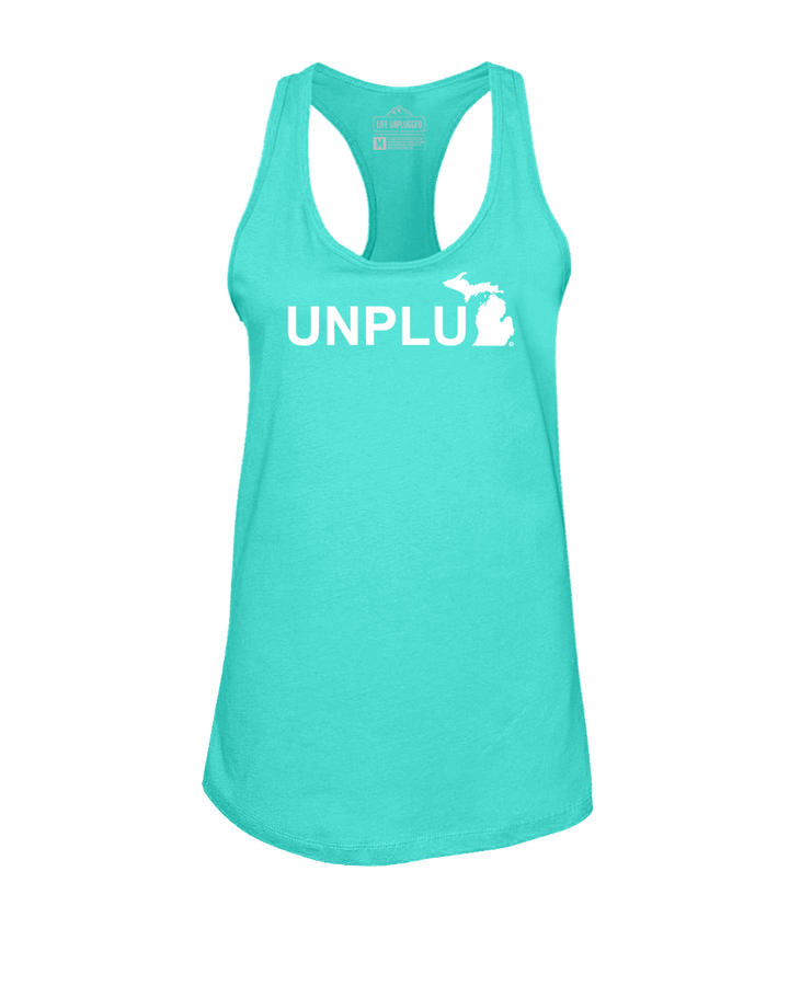 Unplug (MI) Women's Racerback Tank Top