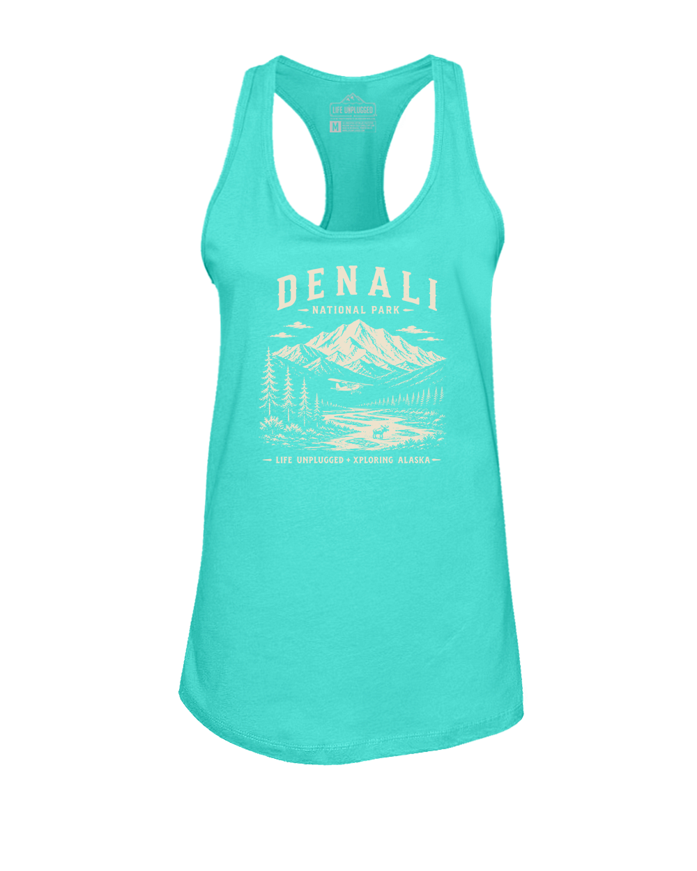 DENALI NATIONAL PARK Women's Racerback Tank Top
