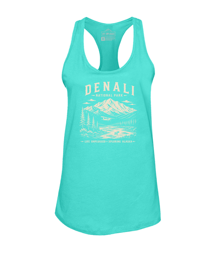 DENALI NATIONAL PARK Women's Racerback Tank Top