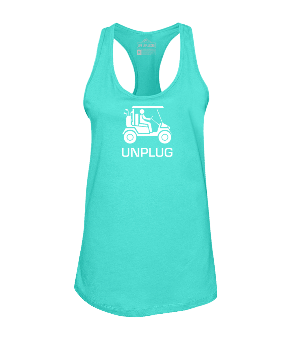 Golf Cart Women's Racerback Tank Top