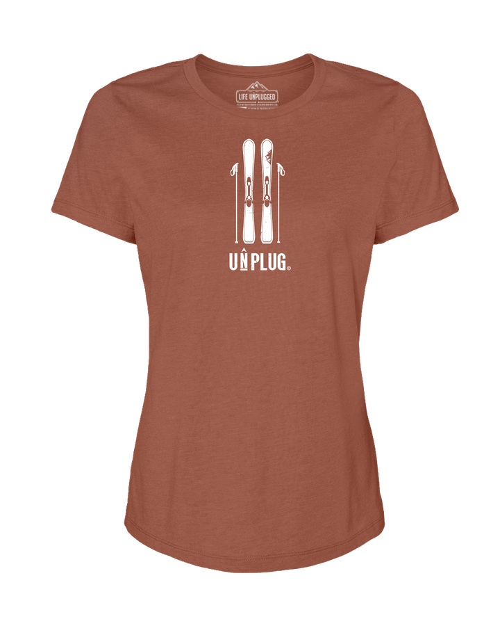 Skiing Women's T-Shirt