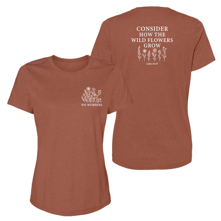 Consider the Wildflowers Women's T-Shirt
