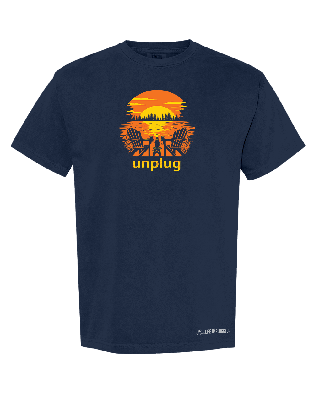 CHAIRS AT SUNSET Cotton T-Shirt powered by Comfort Colors®