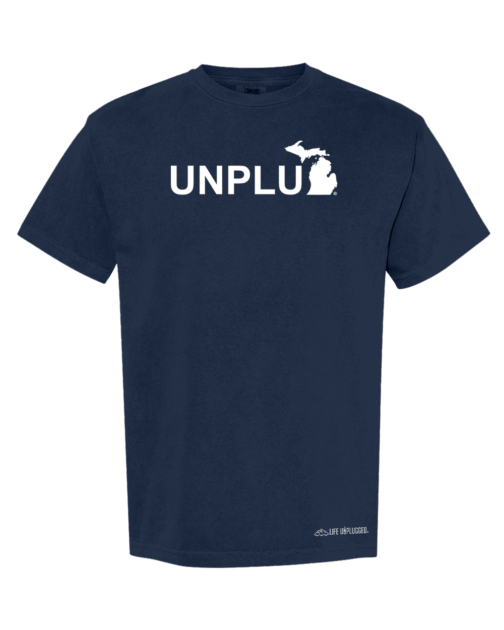 UNPLUG (MI) Cotton T-Shirt powered by Comfort Colors®