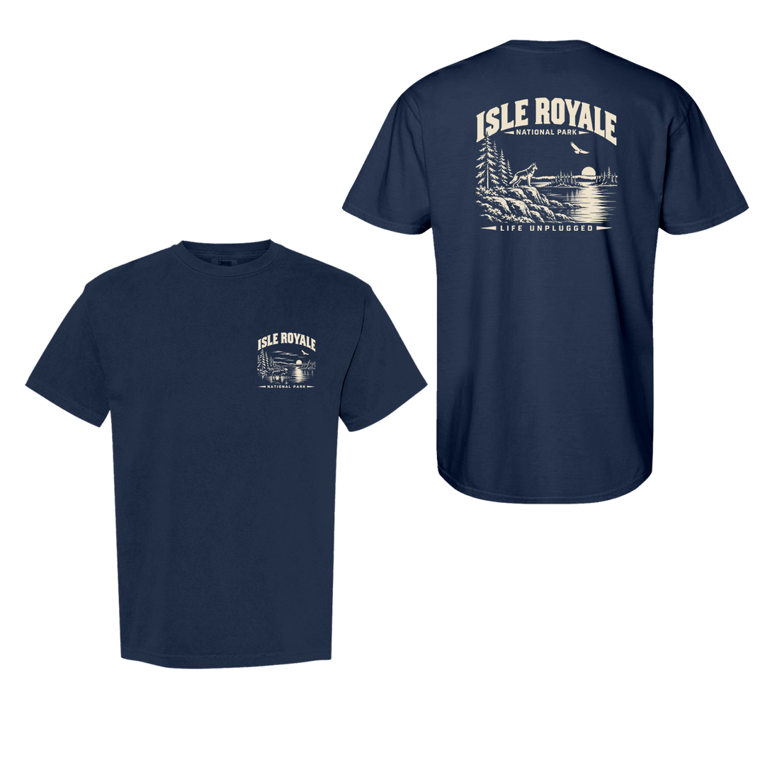ISLE ROYALE NATIONAL PARK Cotton T-Shirt powered by Comfort Colors®